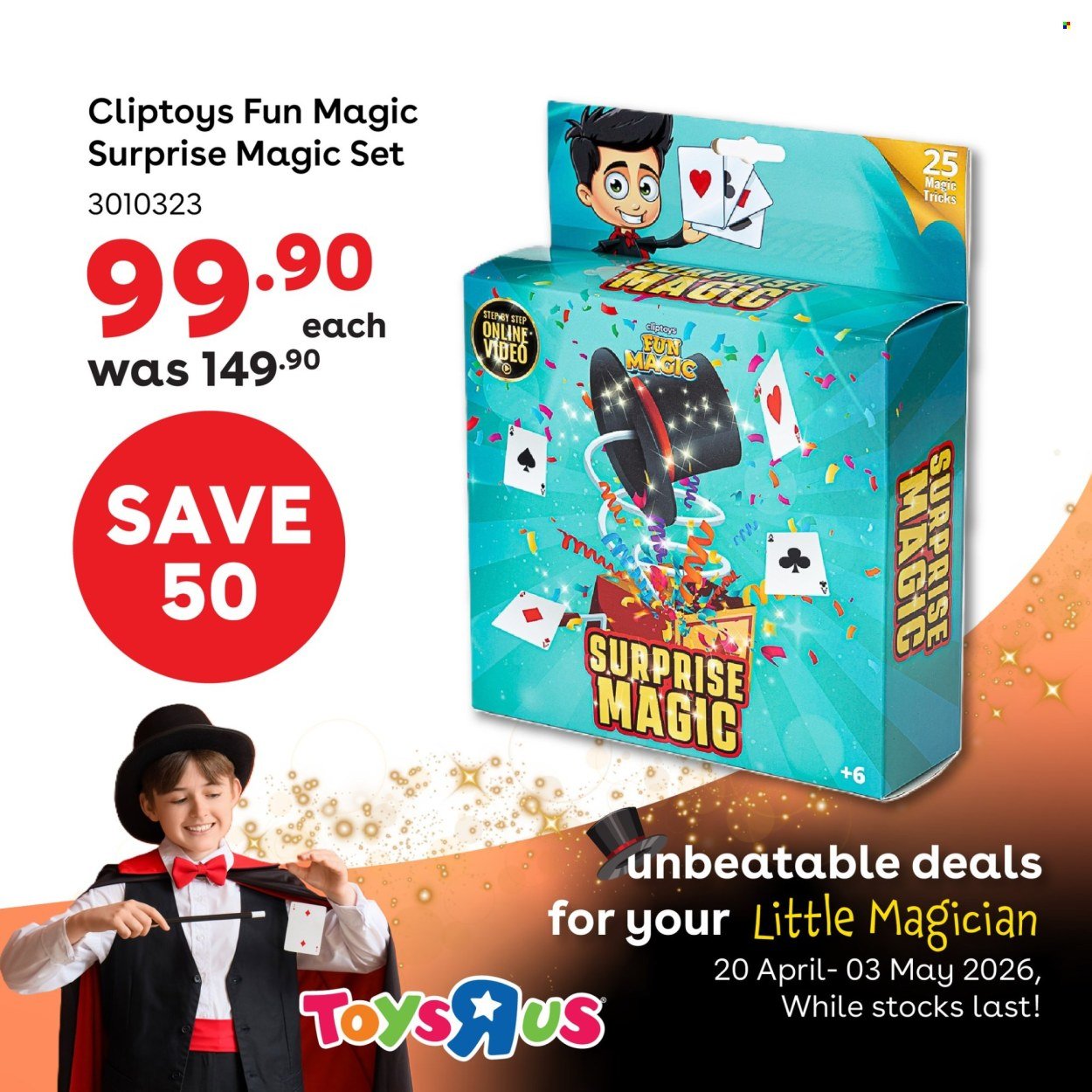 TOYS R US specials - From Monday 20 Apr 2026 (2026-04-20 - 2026-05-03) | 2