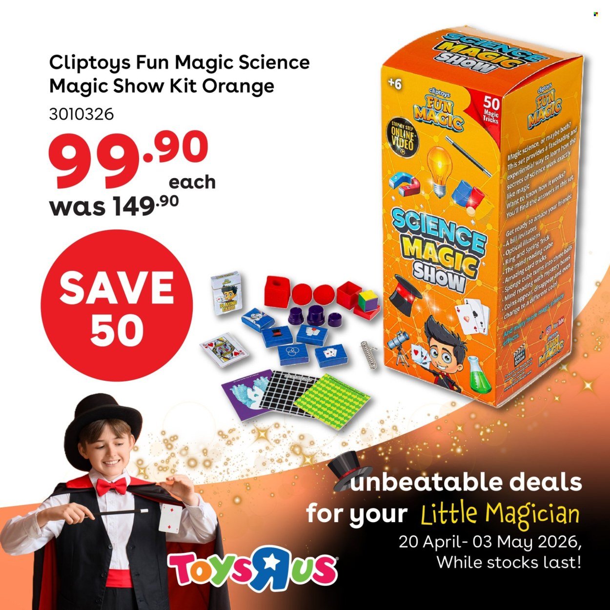 TOYS R US specials - From Monday 20 Apr 2026 (2026-04-20 - 2026-05-03) | 5