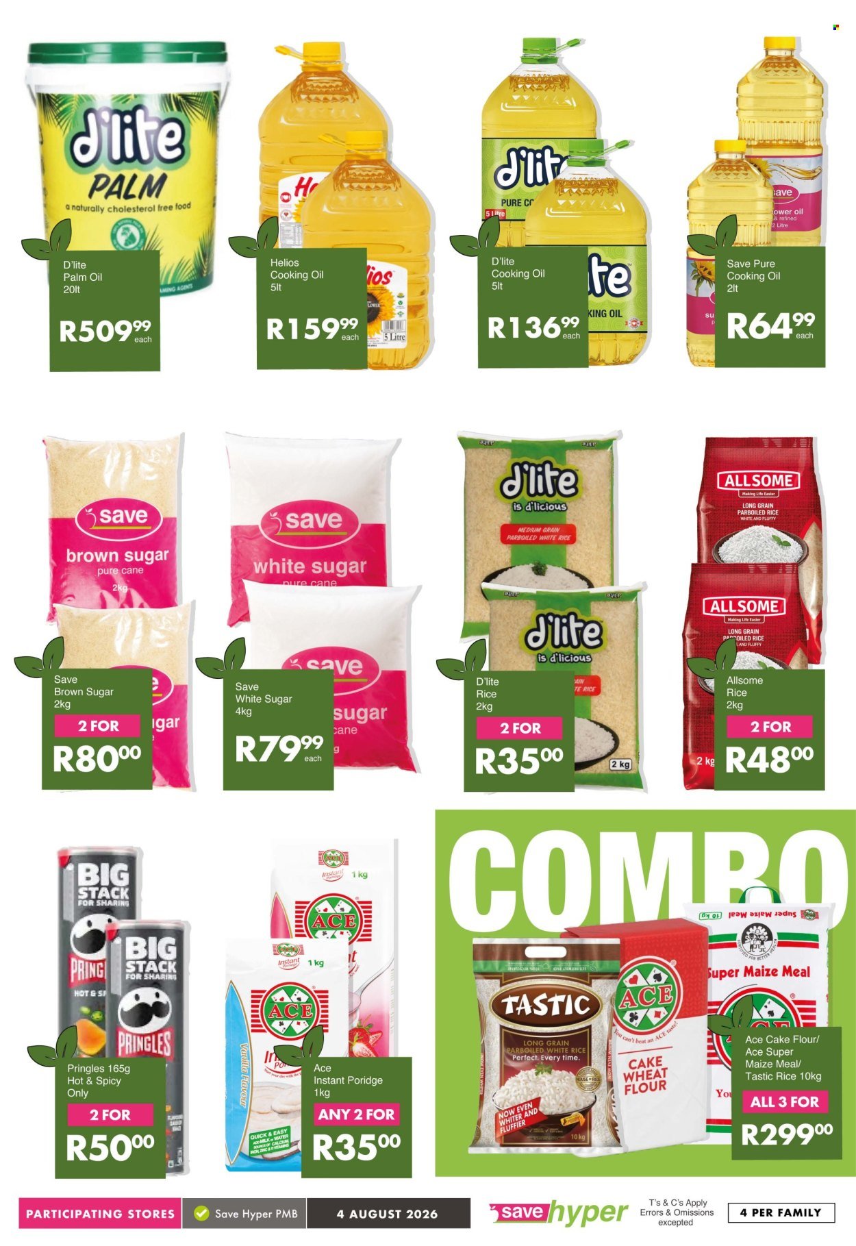 SAVE specials - From Tuesday 4 Aug 2026