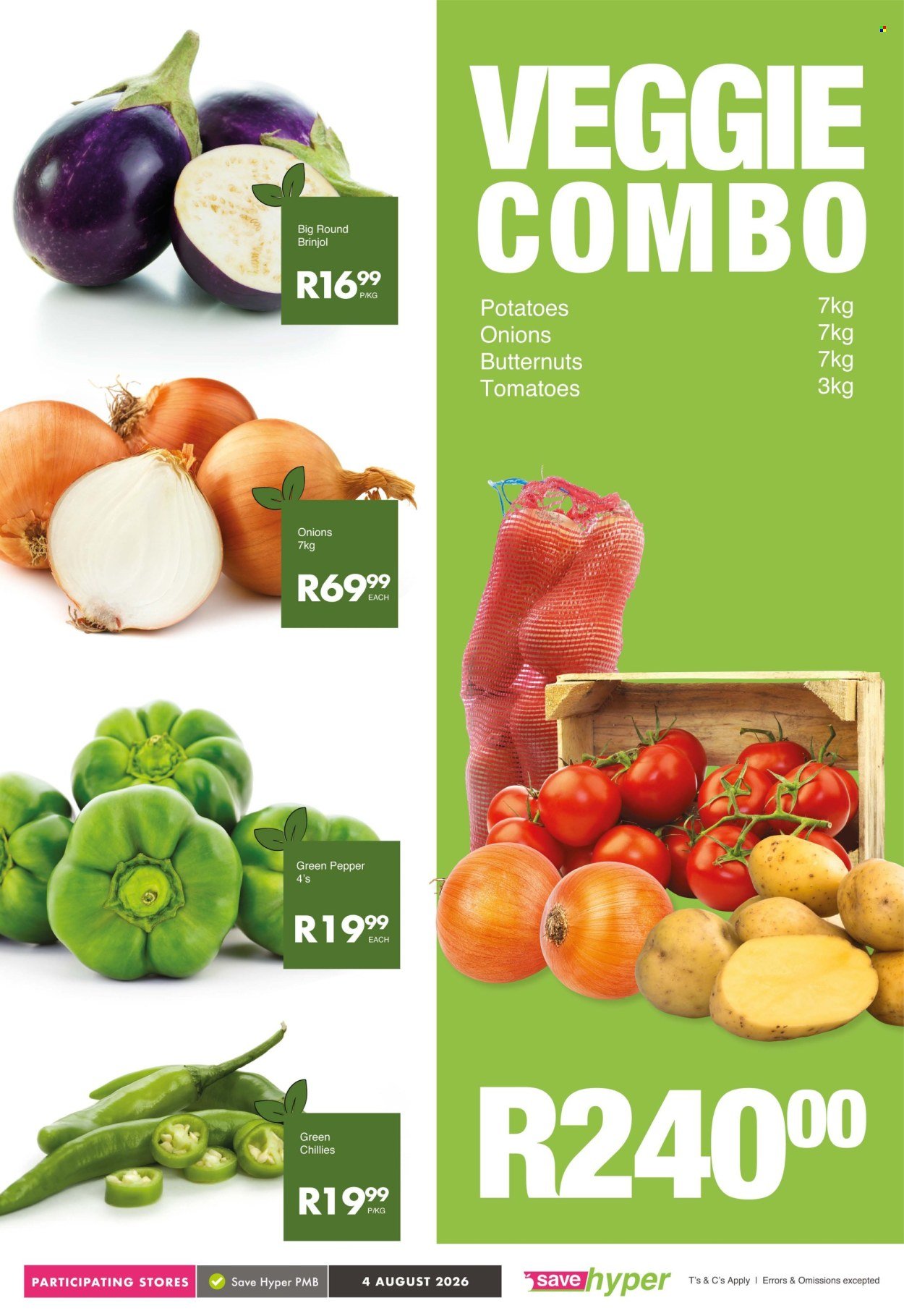 SAVE specials - From Tuesday 4 Aug 2026