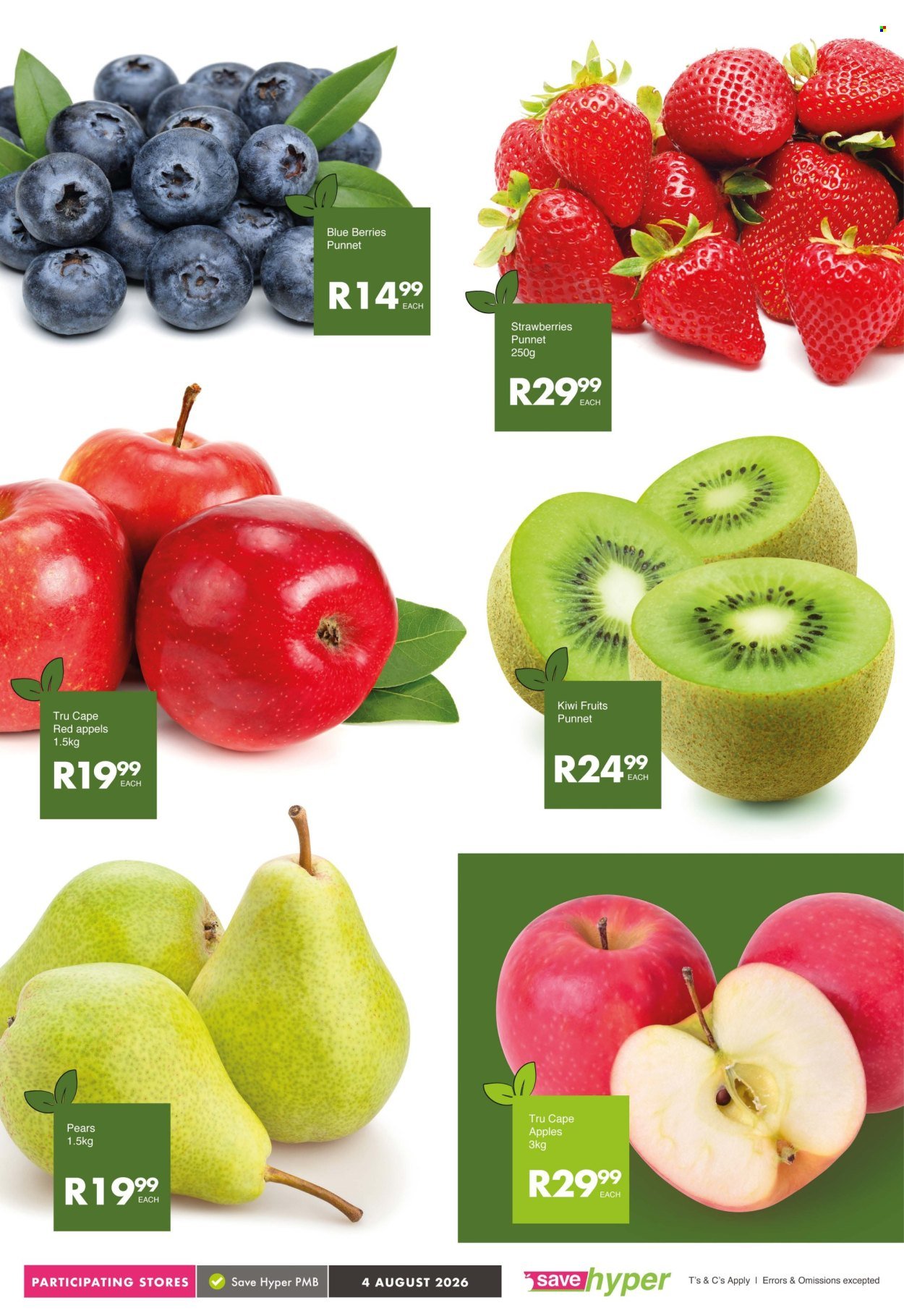 SAVE specials - From Tuesday 4 Aug 2026