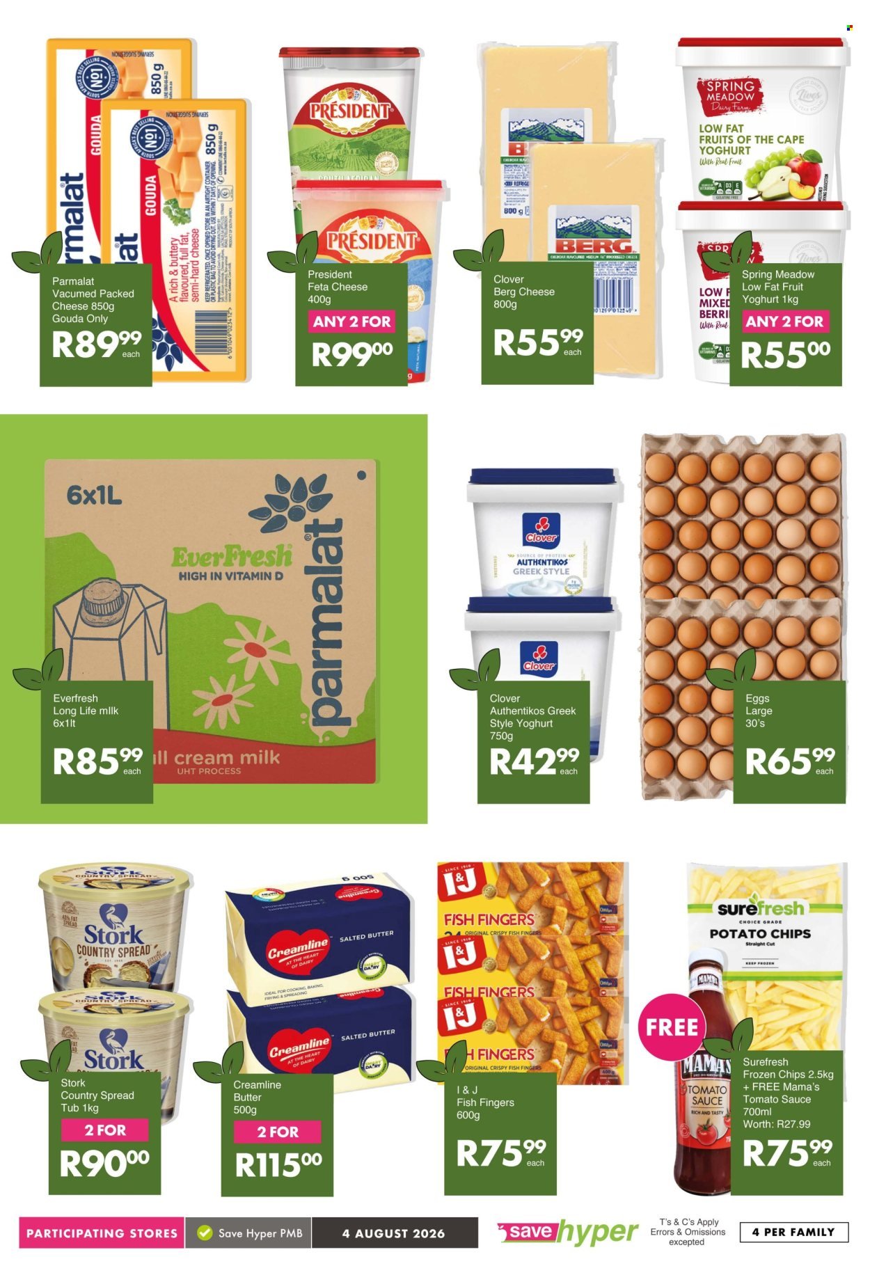 SAVE specials - From Tuesday 4 Aug 2026