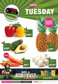 SAVE specials - From Tuesday 4 Aug 2026