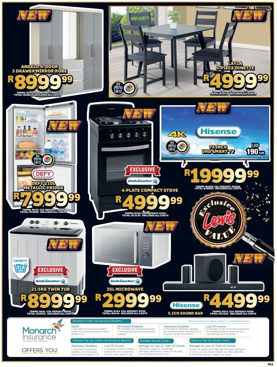 LEWIS specials - From Monday 11 Aug 2025 (2025-08-11 - 2025-09-17) | 3