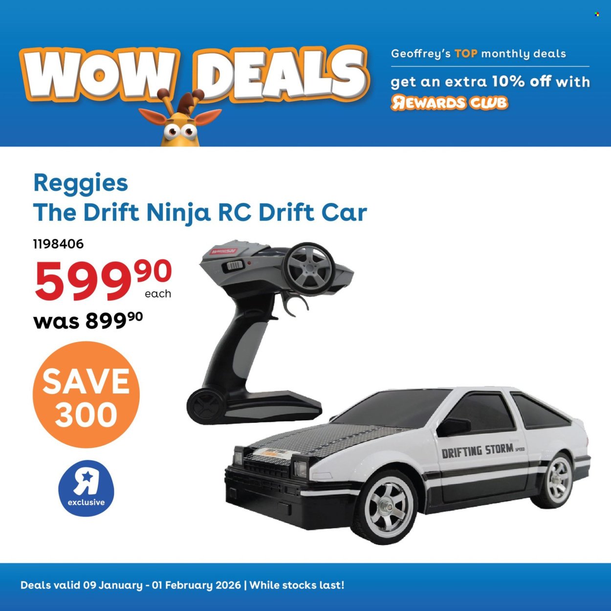 TOYS R US specials - From Friday 9 Jan 2026 (2026-01-09 - 2026-02-01) | 3