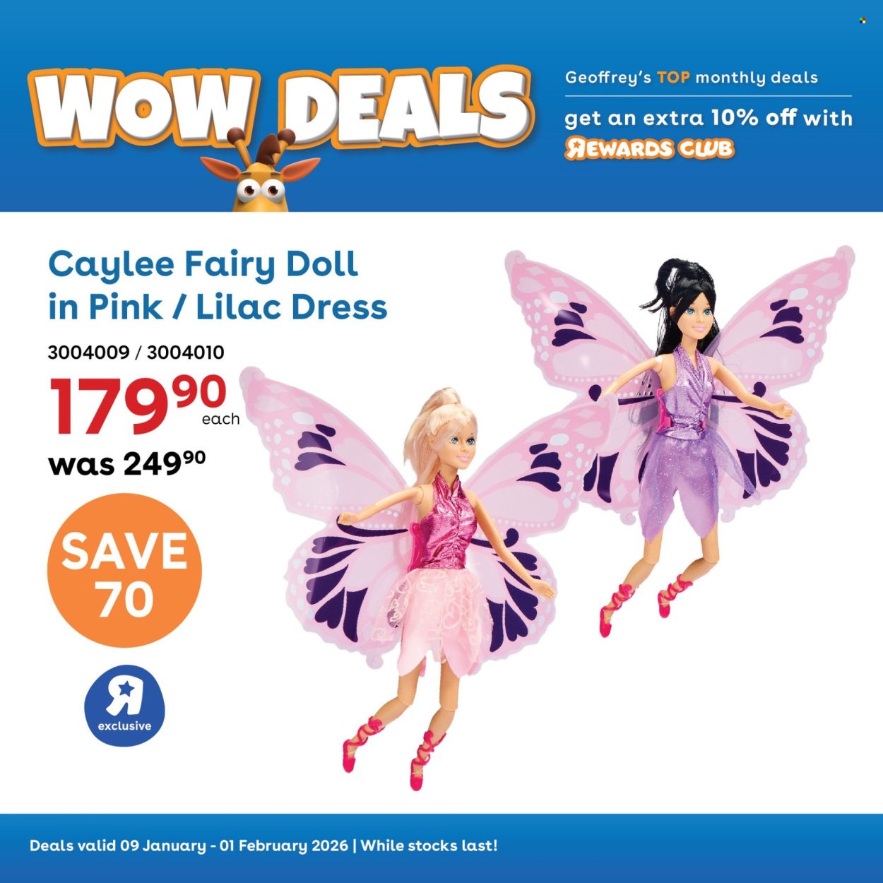 TOYS R US specials - From Friday 9 Jan 2026 (2026-01-09 - 2026-02-01) | 7