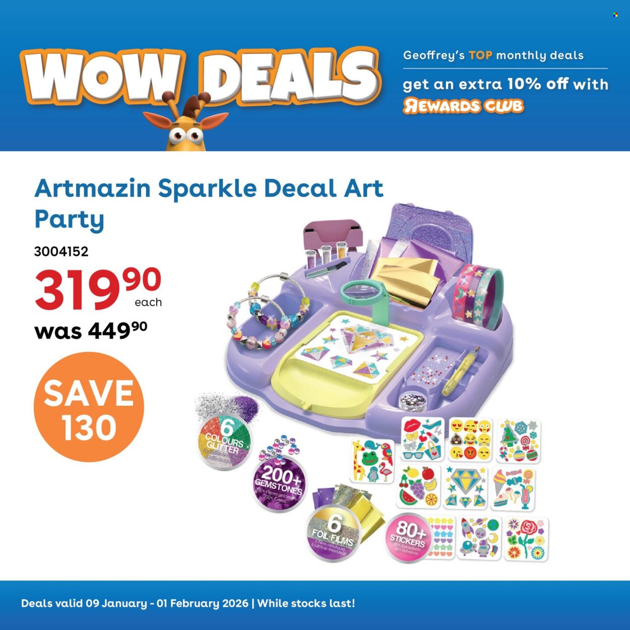 TOYS R US specials - From Friday 9 Jan 2026 (2026-01-09 - 2026-02-01) | 8