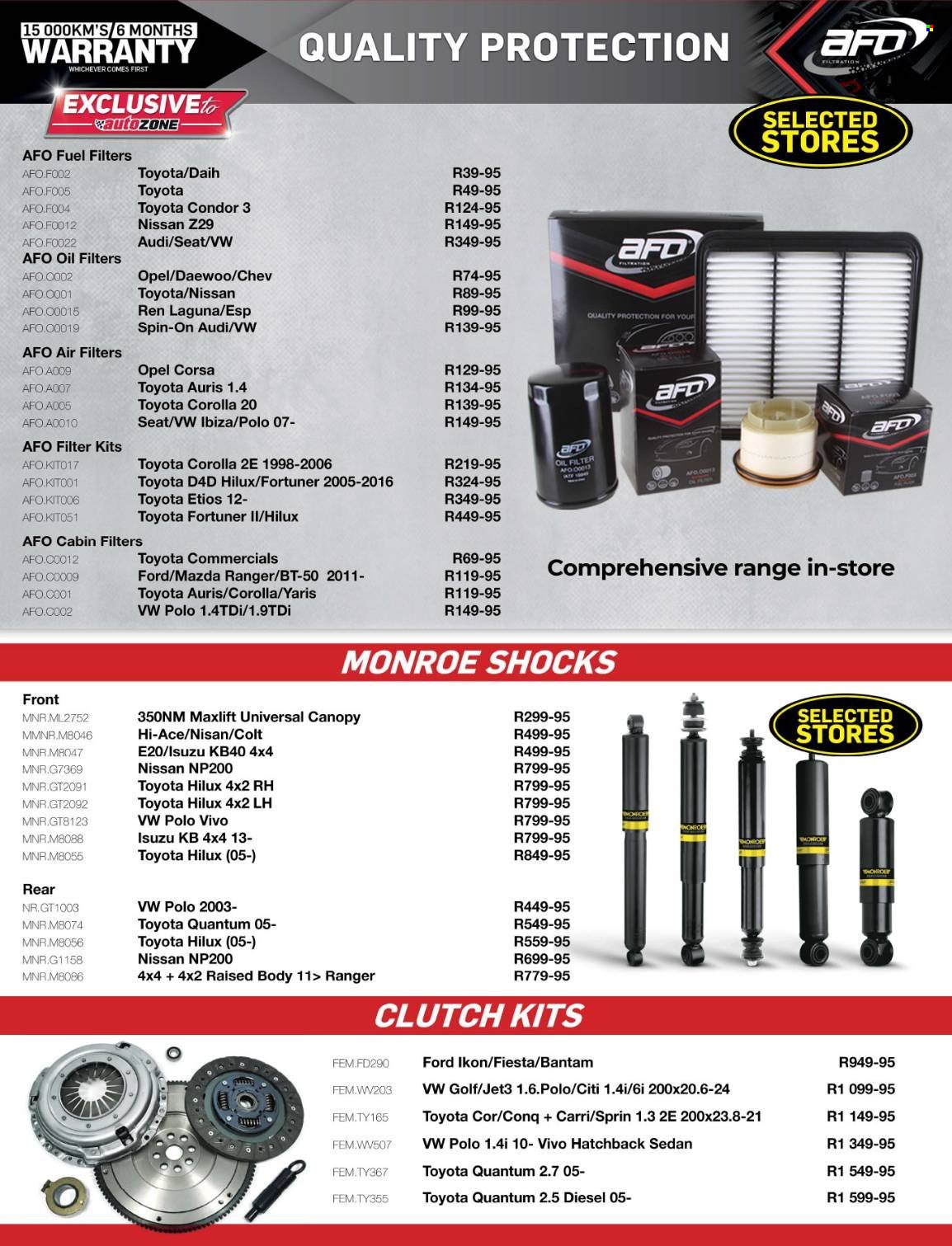 AUTOZONE specials - January National Promotion (2026-01-23 - 2026-02-09) | 25