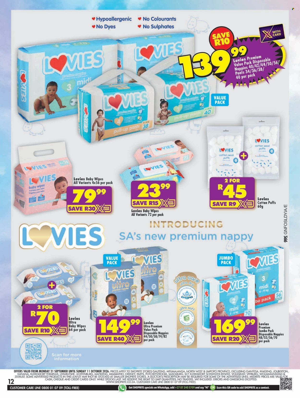 SHOPRITE specials - Baby Savings Gauteng