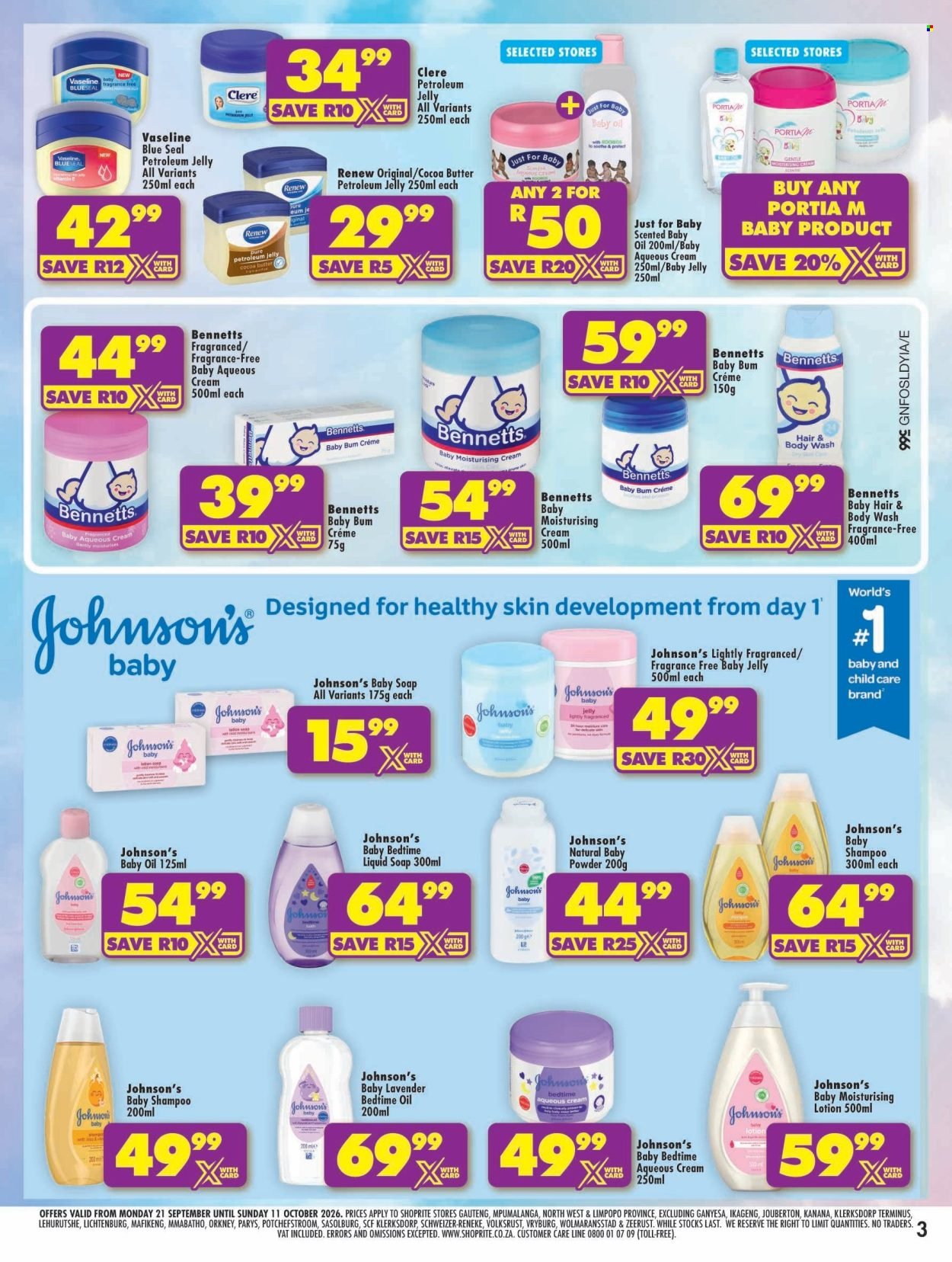 SHOPRITE specials - Baby Savings Gauteng