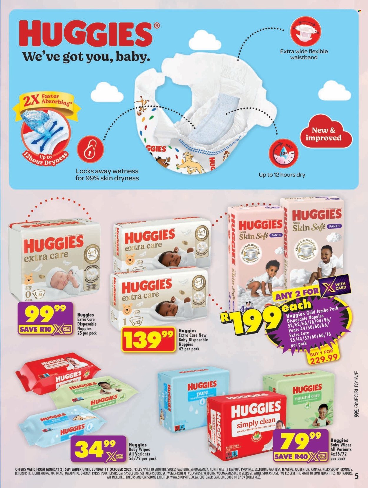 SHOPRITE specials - Baby Savings Gauteng