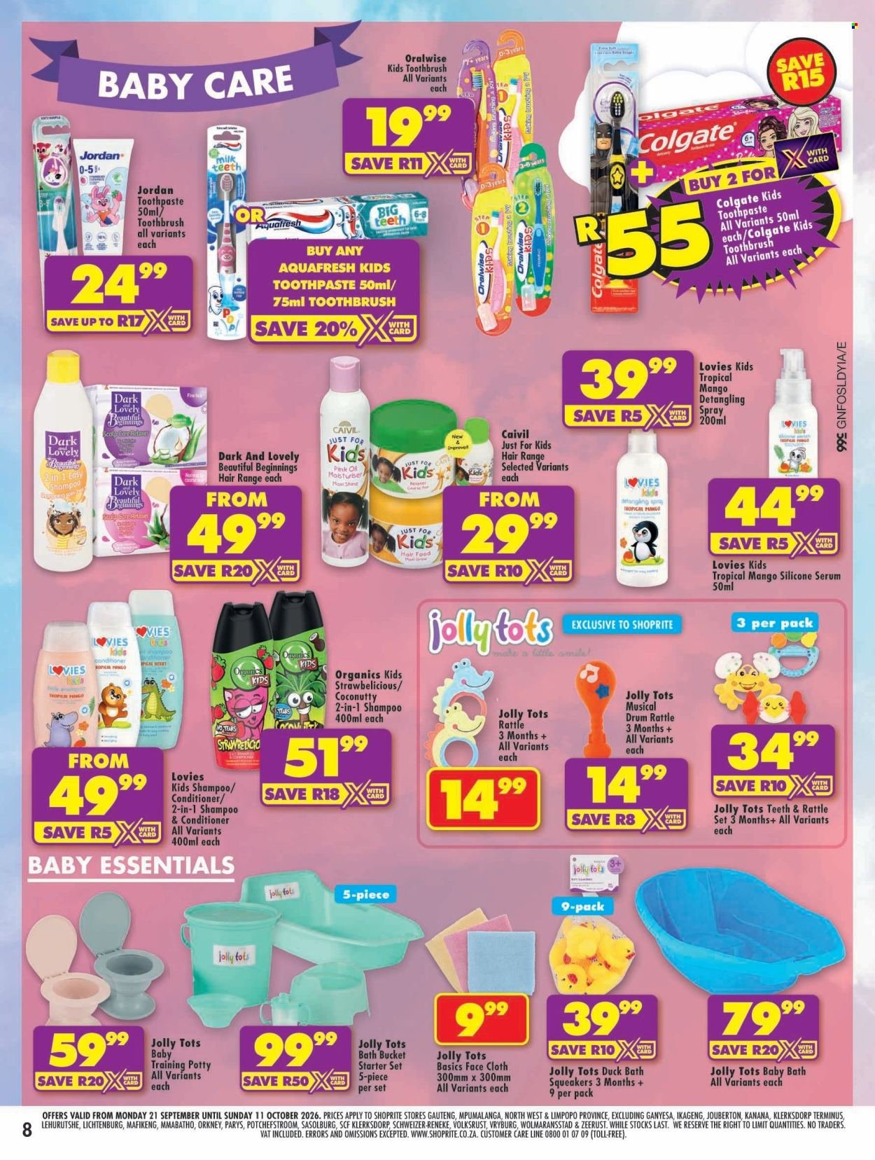 SHOPRITE specials - Baby Savings Gauteng