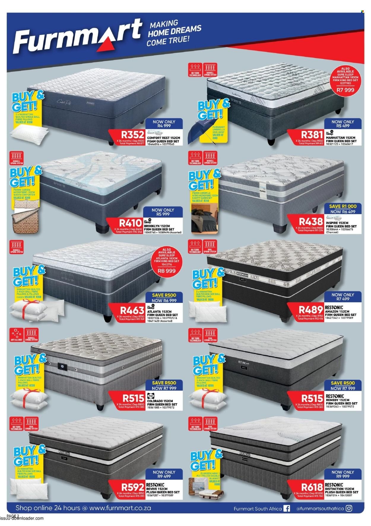FURNMART specials - From Monday 10 Aug 2026