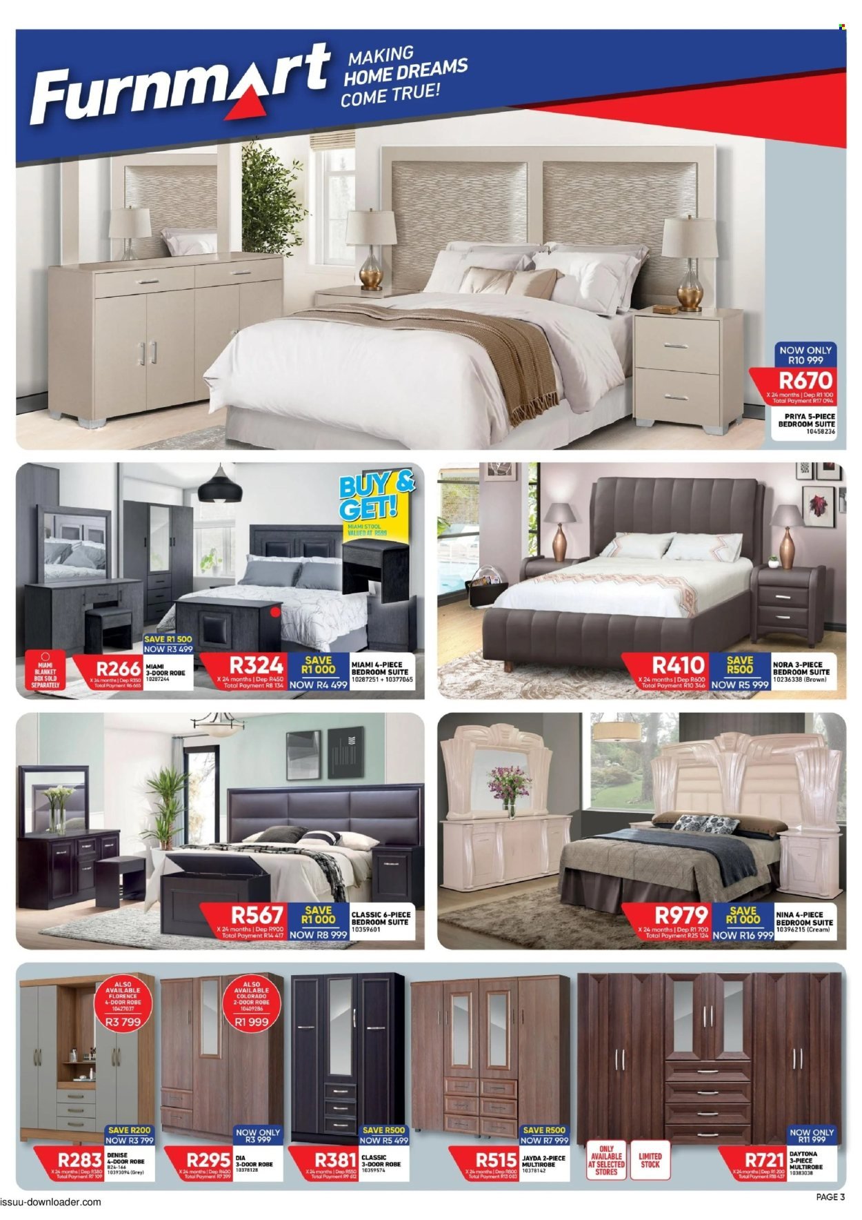 FURNMART specials - From Monday 10 Aug 2026