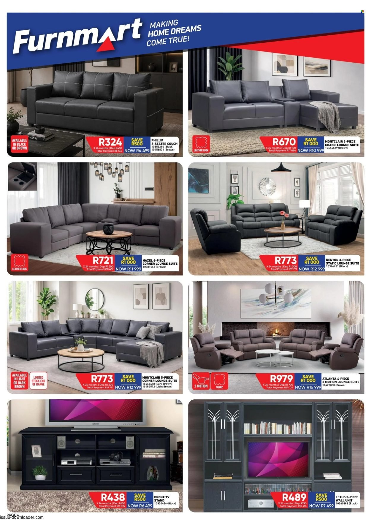 FURNMART specials - From Monday 10 Aug 2026