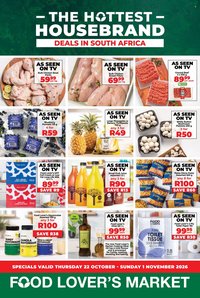 FOOD LOVER'S MARKET specials - From Thursday 22 Oct 2026