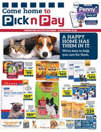 PICK N PAY specials - Pet Specials