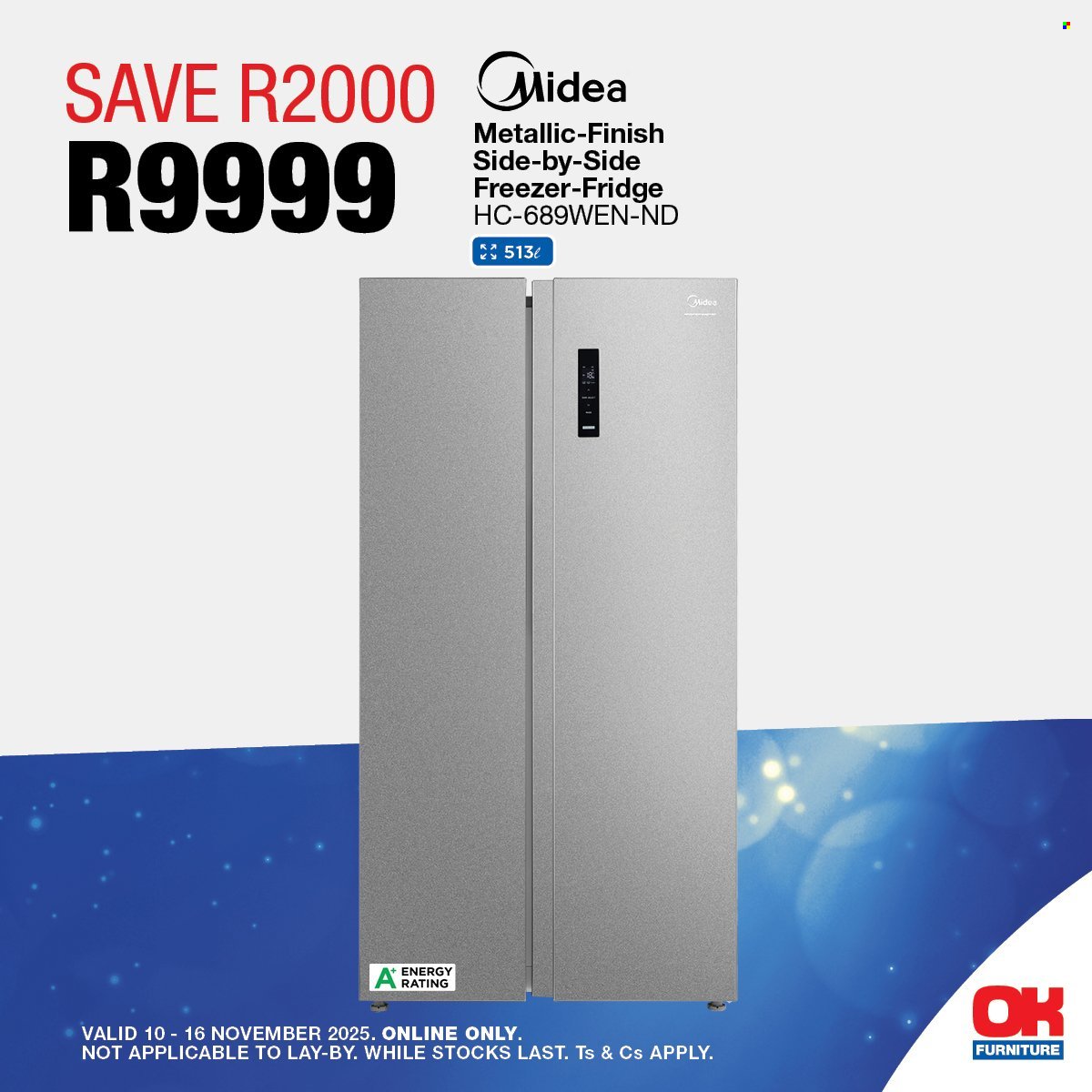 OK FURNITURE specials - From Monday 10 Nov 2025 (2025-11-10 - 2025-11-16) | 2