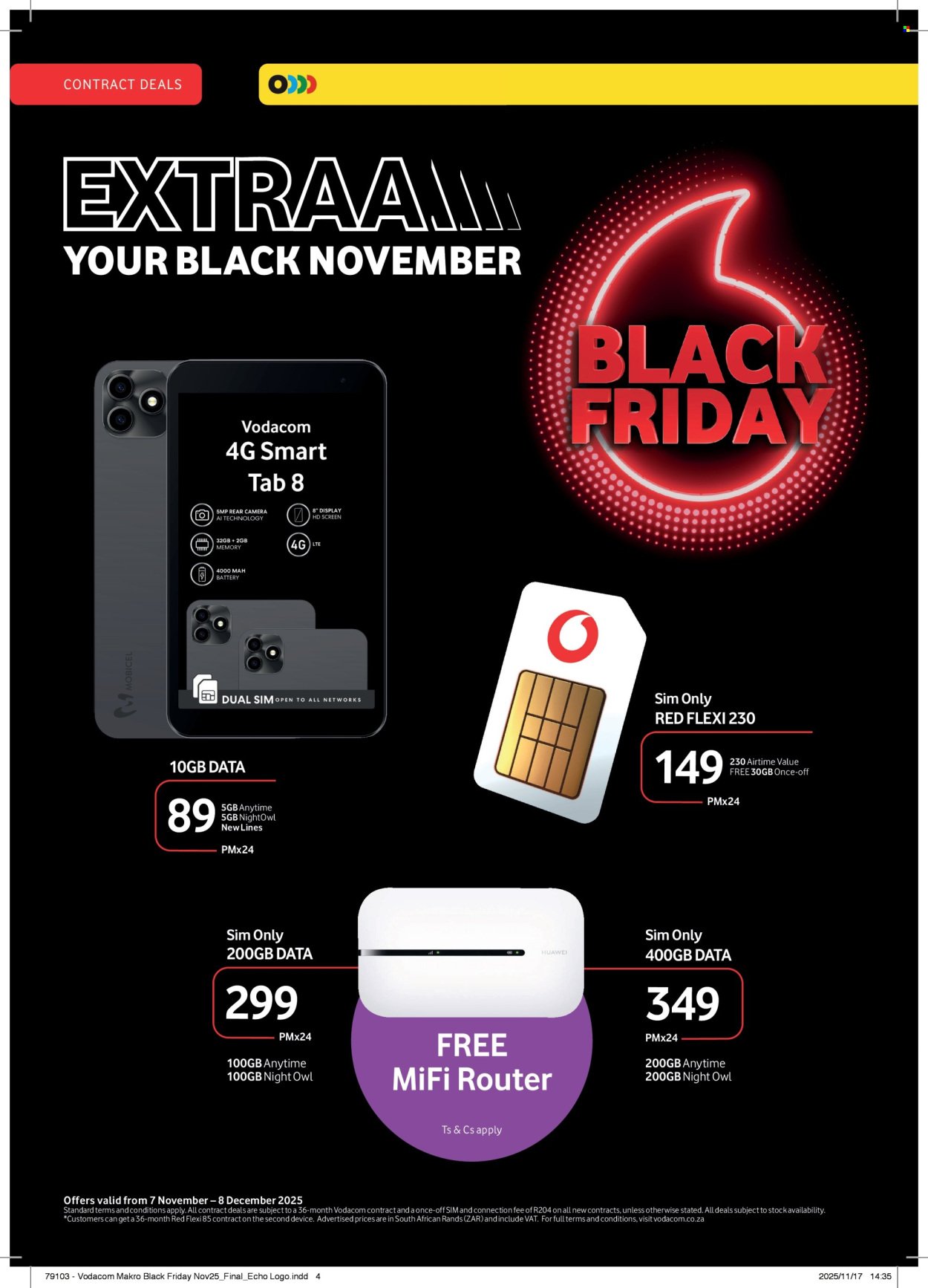 MAKRO specials - Vodacom Black Friday (2025-11-07 - 2025-12-08) | 4