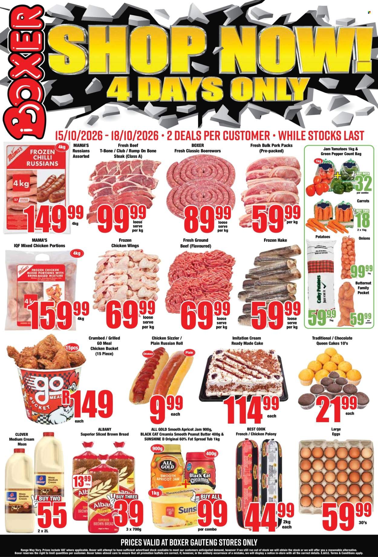 BOXER specials - GP 4 Days Only!