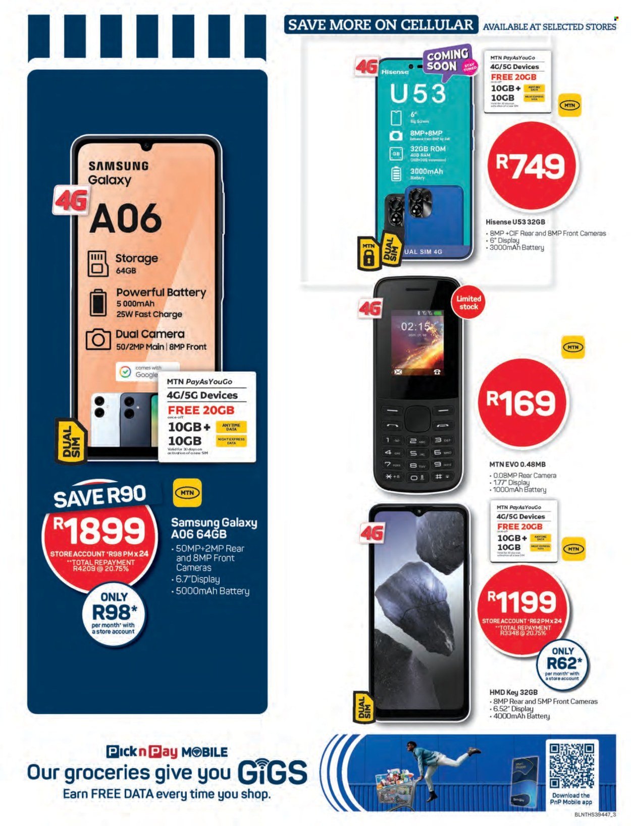 PICK N PAY specials - Cellular Specials (2026-01-26 - 2026-03-01) | 3