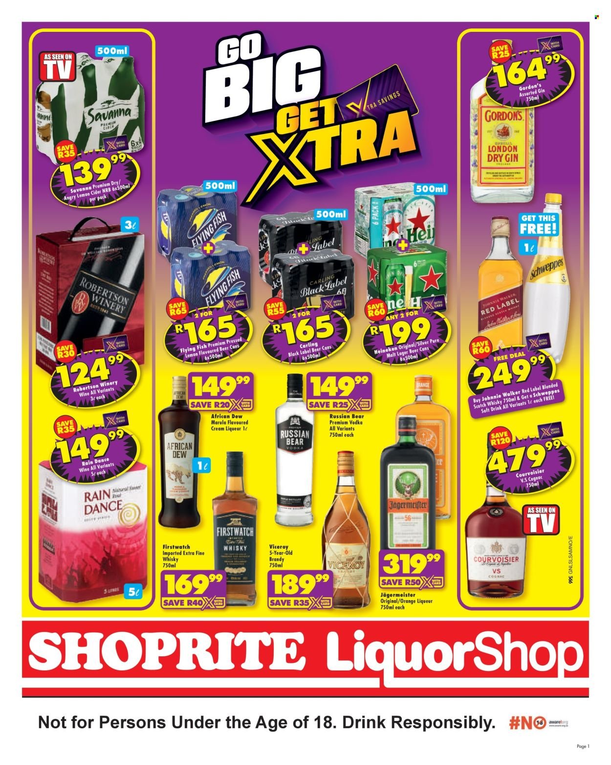 SHOPRITE specials - LiquorShop Xtra Savings Gauteng
