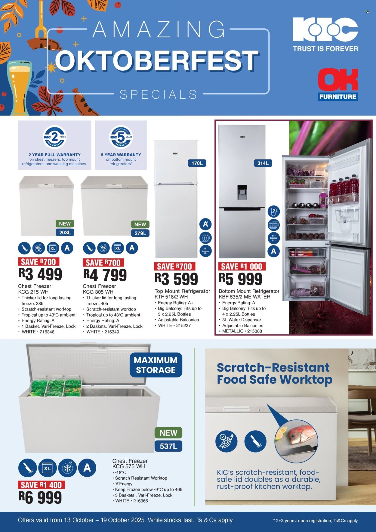 OK FURNITURE specials - From Monday 13 Oct 2025 (2025-10-13 - 2025-10-19) | 1