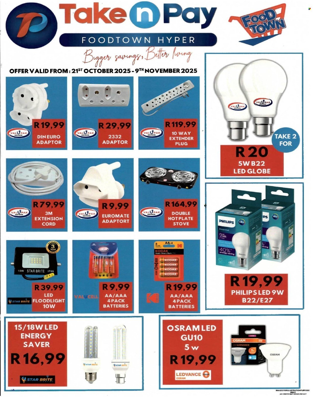 TAKE N PAY specials - From Tuesday 21 Oct 2025 (2025-10-21 - 2025-11-09) | 1