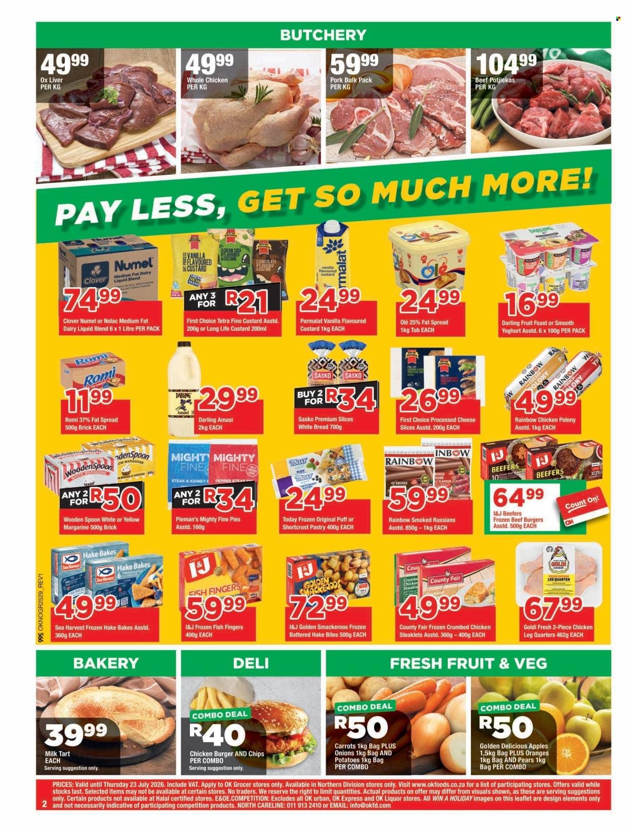OK FOODS specials - From Wednesday 15 Jul 2026