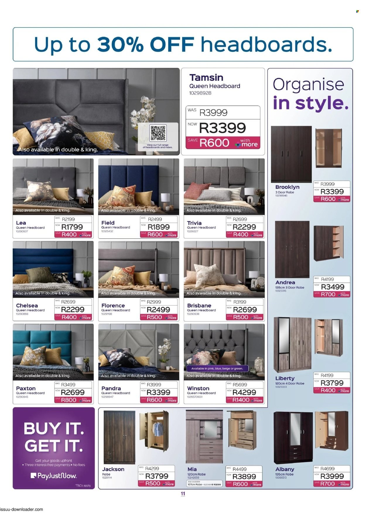 SLEEPMASTERS specials - From Thursday 17 Sept 2026