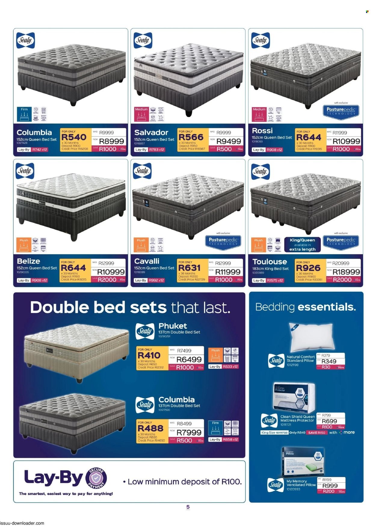 SLEEPMASTERS specials - From Thursday 17 Sept 2026