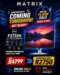 MATRIX WAREHOUSE specials - From Friday 17 Jul 2026