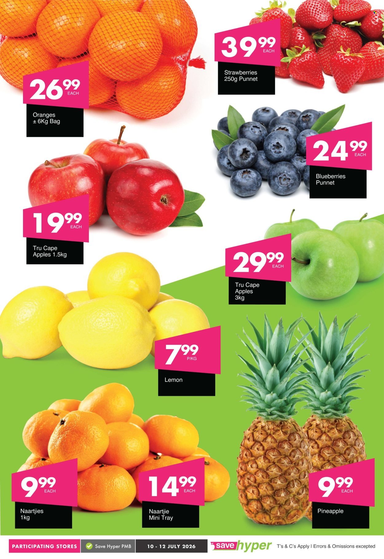 SAVE specials - From Friday 10 Jul 2026