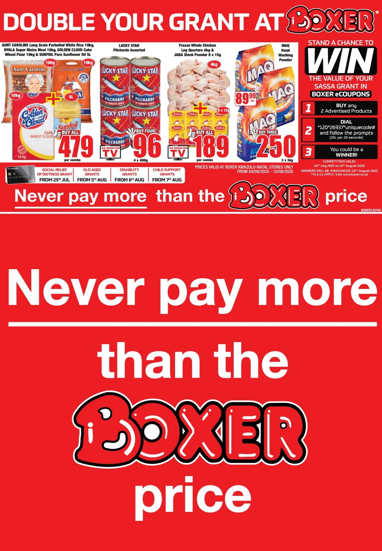 BOXER specials - Kzn Weekly Specials (2025-08-04 - 2025-08-10) | 1