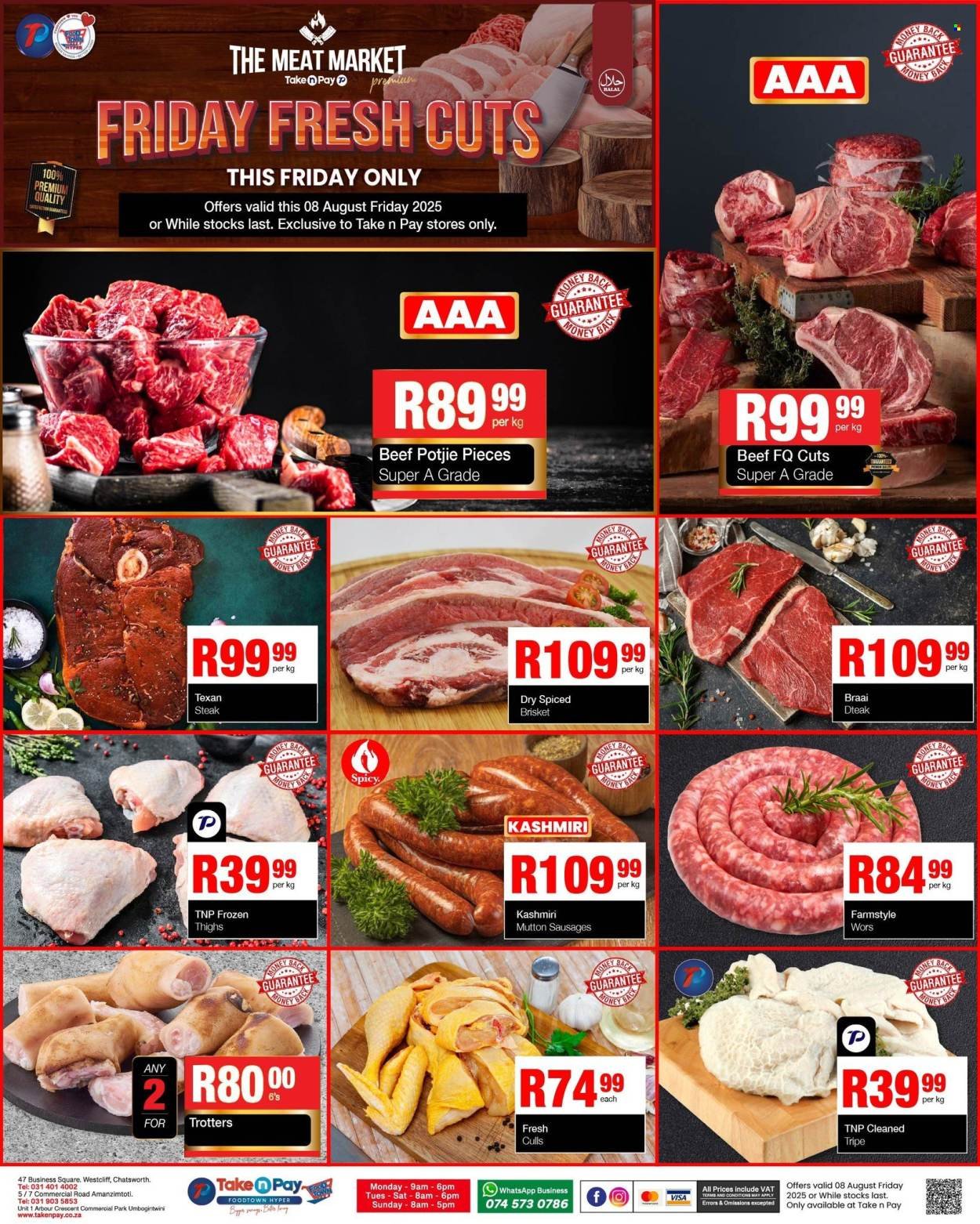 TAKE N PAY specials - From Friday 8 Aug 2025 (2025-08-08 - 2025-08-08) | 2