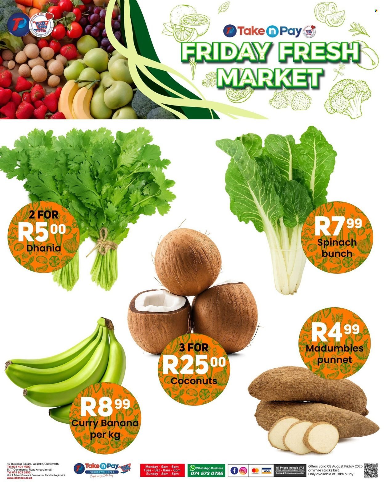 TAKE N PAY specials - From Friday 8 Aug 2025 (2025-08-08 - 2025-08-08) | 6