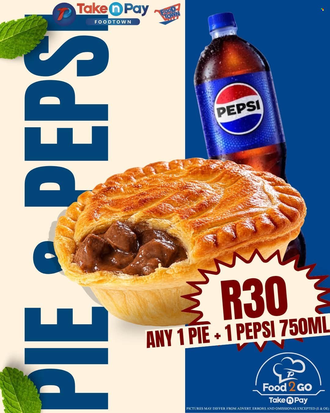 TAKE N PAY specials - From Monday 21 Sept 2026