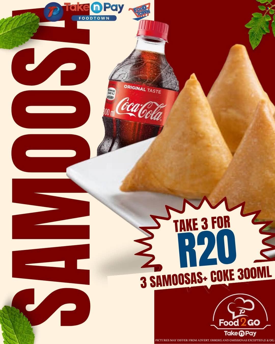 TAKE N PAY specials - From Monday 21 Sept 2026