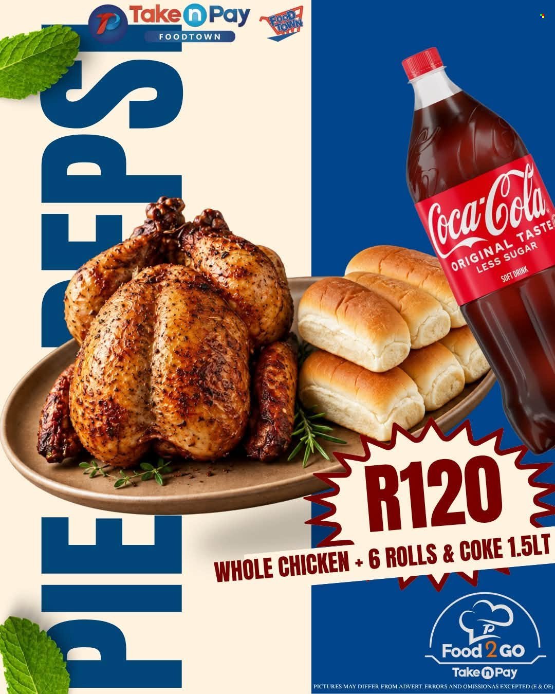 TAKE N PAY specials - From Monday 21 Sept 2026