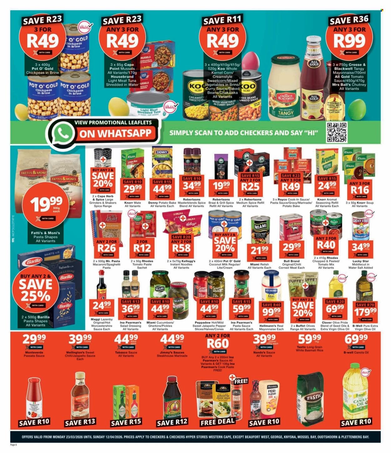 CHECKERS specials - March Month-End Promotion (2026-03-23 - 2026-04-12) | 6
