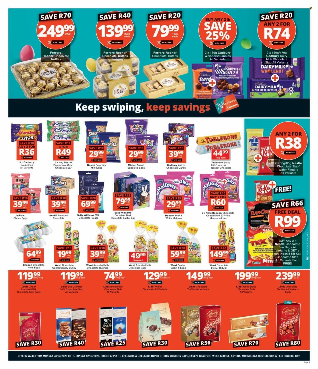 CHECKERS specials - March Month-End Promotion (2026-03-23 - 2026-04-12) | 9