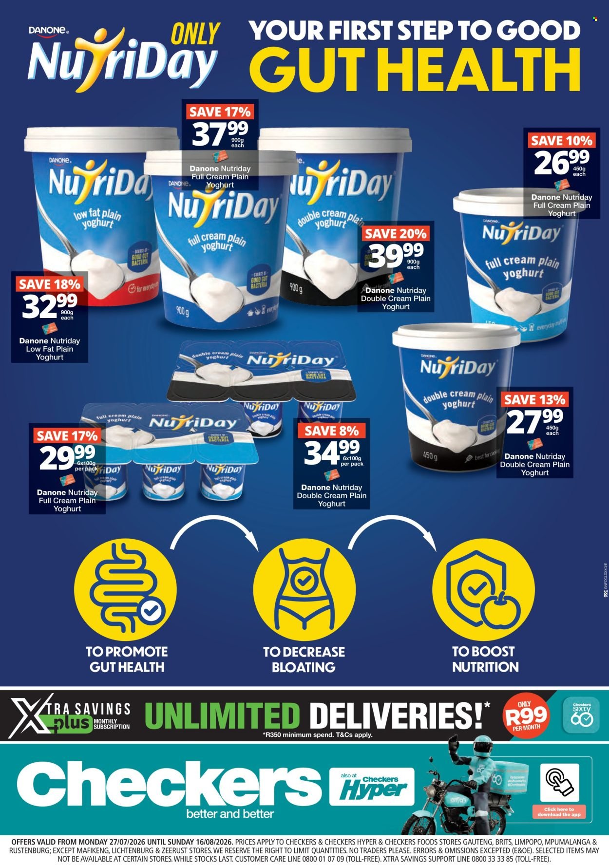 CHECKERS specials - Nutri Day Promotion