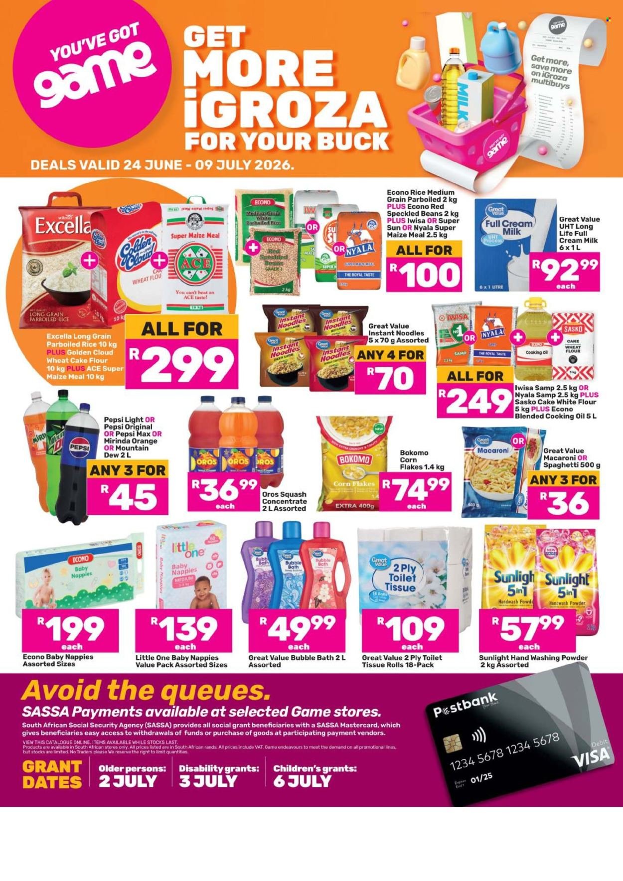 GAME specials - Get More iGroza For Your Buck