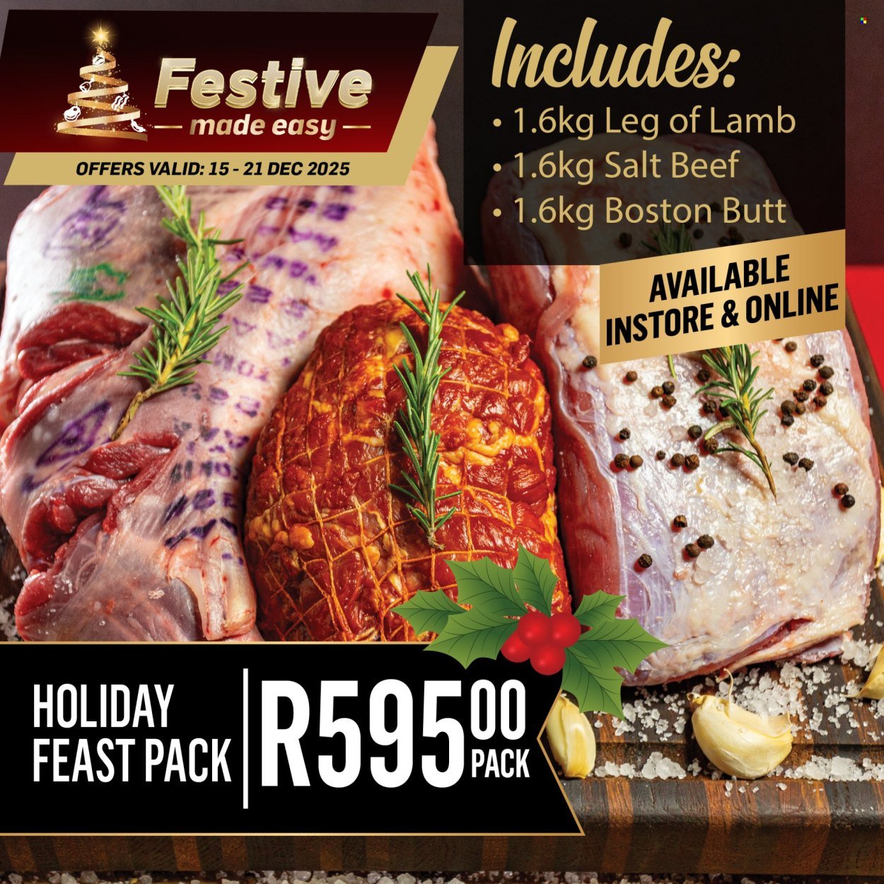 BLUFF MEAT SUPPLY specials - From Monday 15 Dec 2025 (2025-12-15 - 2025-12-21) | 9