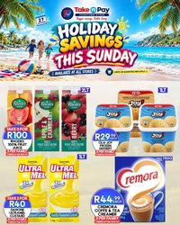 TAKE N PAY specials - From Sunday 27 Sept 2026