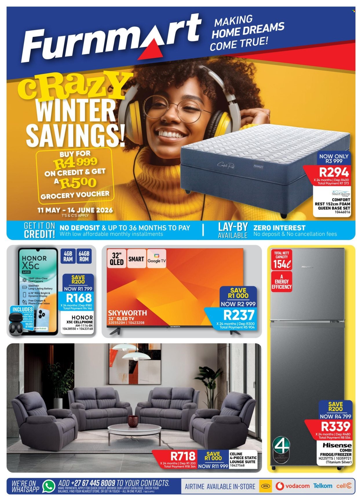 FURNMART specials - From Monday 11 May 2026