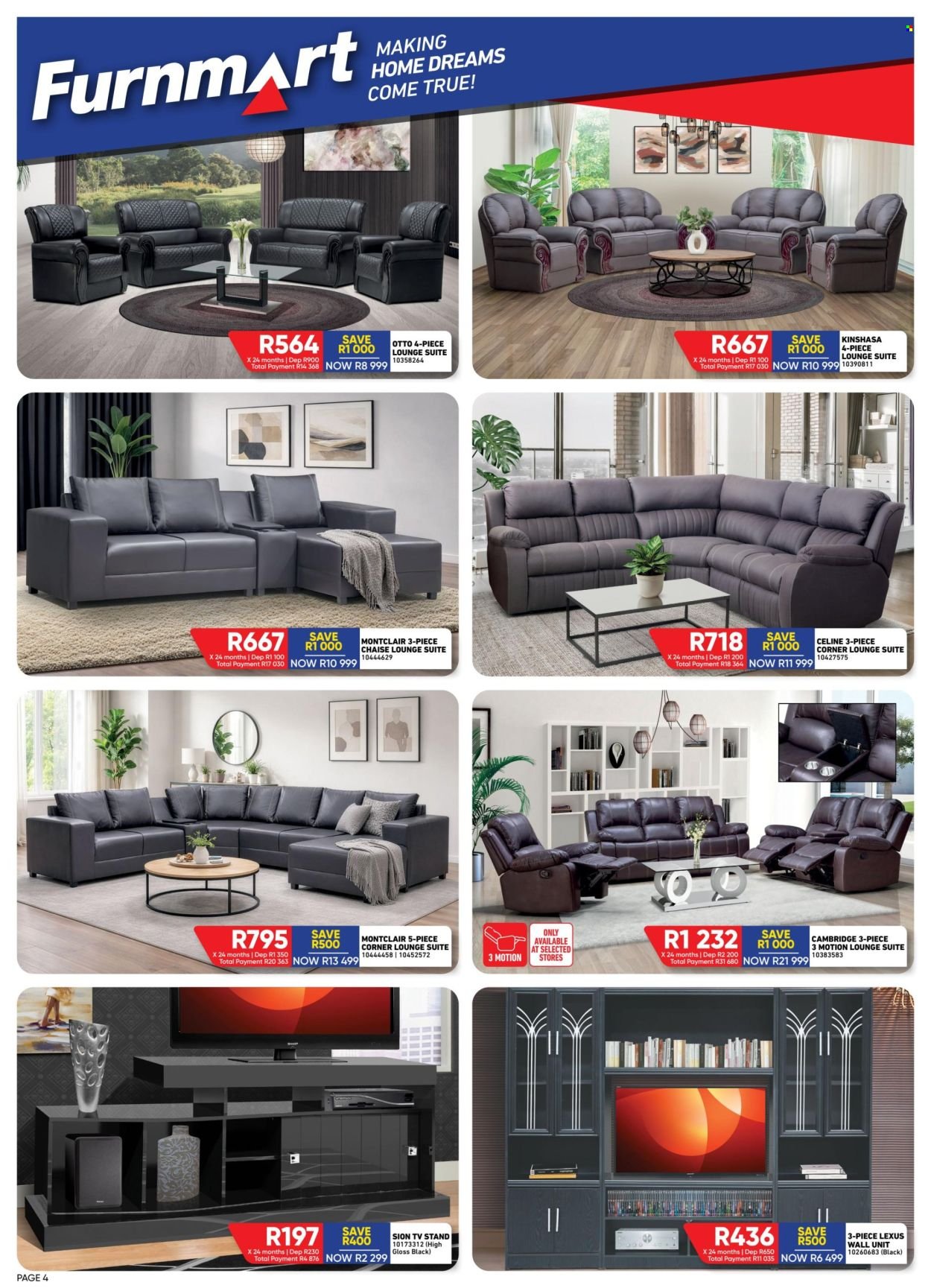 FURNMART specials - From Monday 11 May 2026