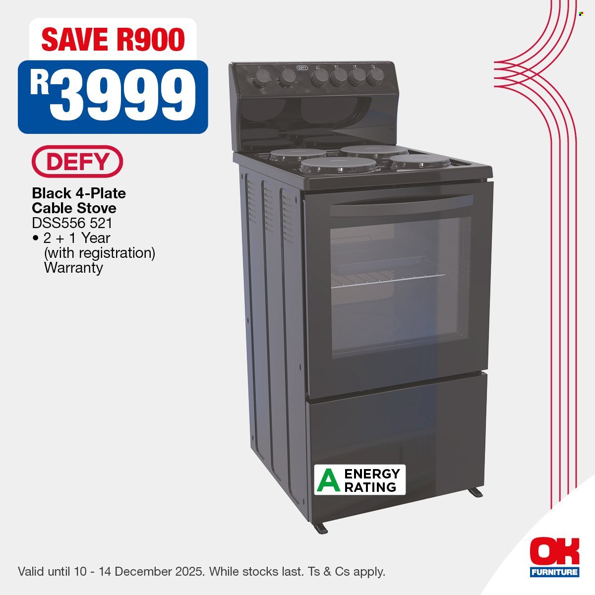 OK FURNITURE specials - From Wednesday 10 Dec 2025 (2025-12-10 - 2025-12-14) | 4