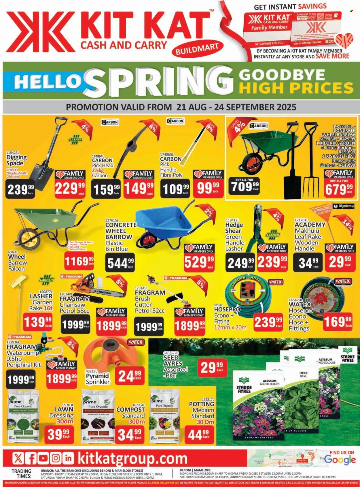 KIT KAT CASH & CARRY specials - Buildmart - Spring Leaflet (2025-08-21 - 2025-09-24) | 1