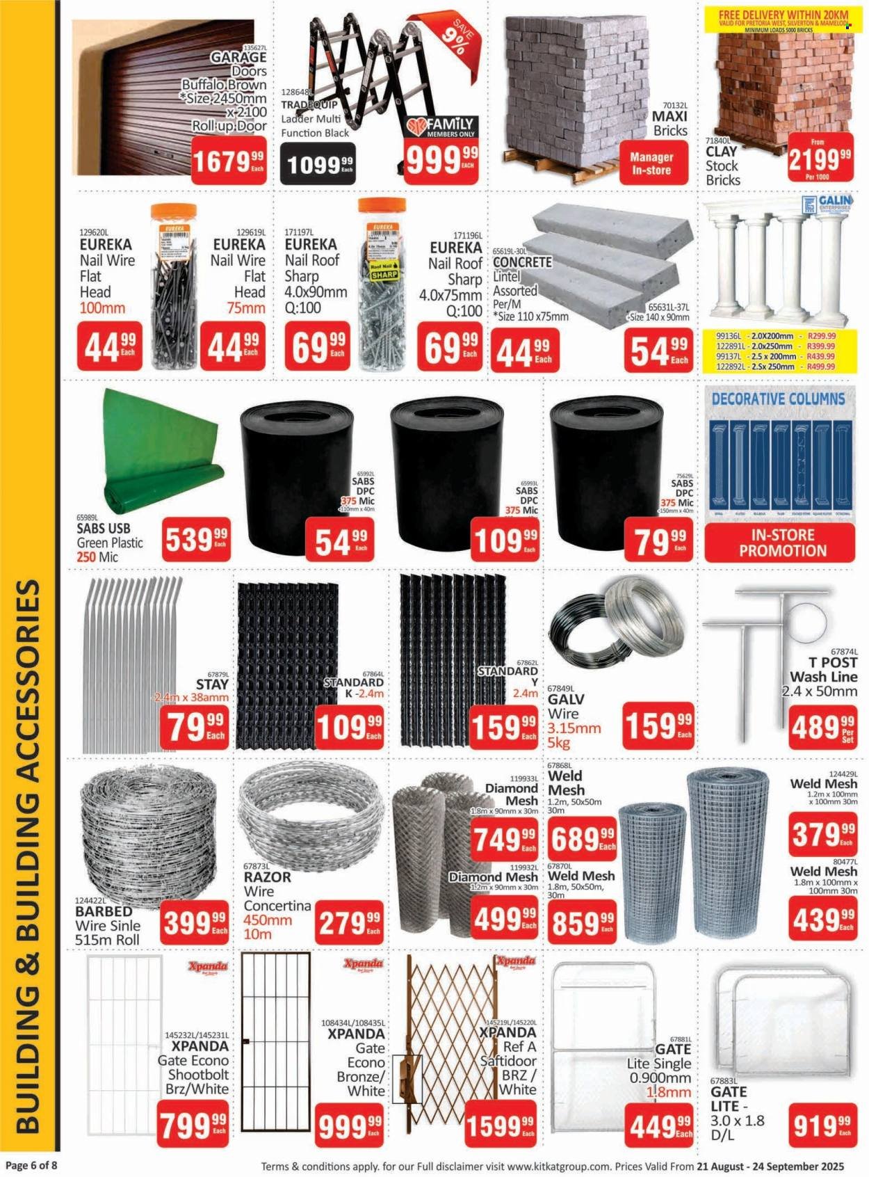 KIT KAT CASH & CARRY specials - Buildmart - Spring Leaflet (2025-08-21 - 2025-09-24) | 6